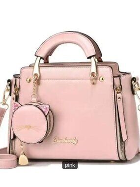 Shoulder Crossbody Bags Set Fashionable Elegant Ladies Handbags with Wallet.